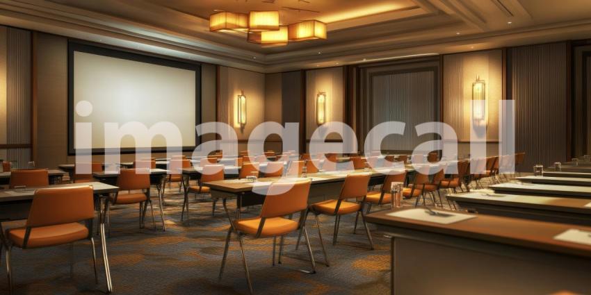 Modern Lobby Elegance: Marble and Wood Accents, Soft Seating and Lighting, a Luxurious and Inviting Architectural Space.