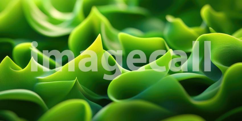 Sunlit Green Leaves: Water Droplets and Soft Bokeh, Natural Light on Lush Foliage, a Serene and Refreshing Botanical Scene.