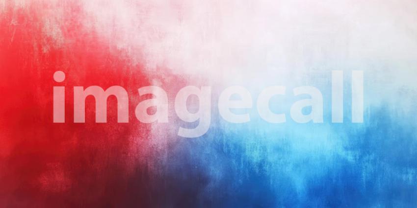 Abstract Color Swirl: Red, White, and Blue Strokes, Textured Paint Effect in a Dynamic, Patriotic Composition of Blended Hues.