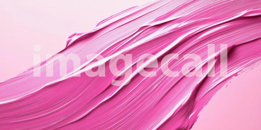 Pink Paint Strokes: Textured Swipes on Light Background, Brush Marks and Color Variations in a Simple, Abstract Composition.