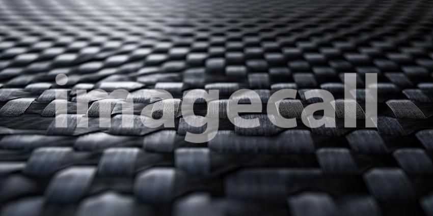 Dark Carbon Fiber with Intricate Weave Details - Sleek and Modern Texture Background Design