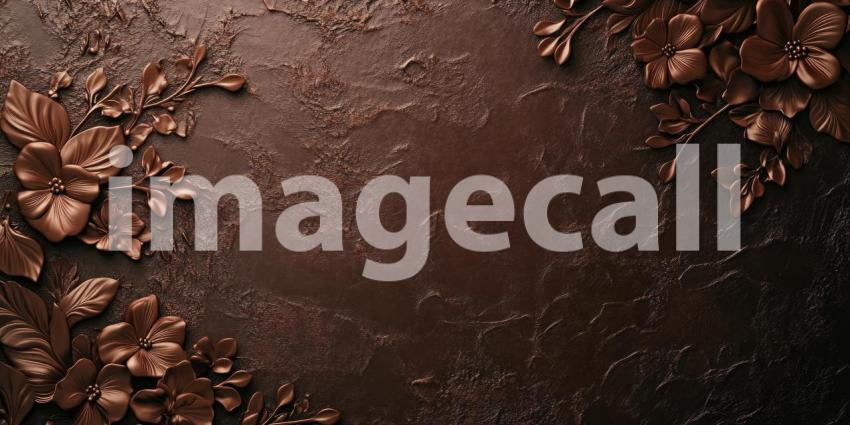 Dark Chocolate Brown Gradient with Elegant Tone - Rich and Sophisticated Background Design