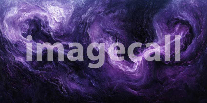 Dark Cosmic Storm with Swirling Purple and Black Energy, Space Phenomenon Background, Galactic Chaos