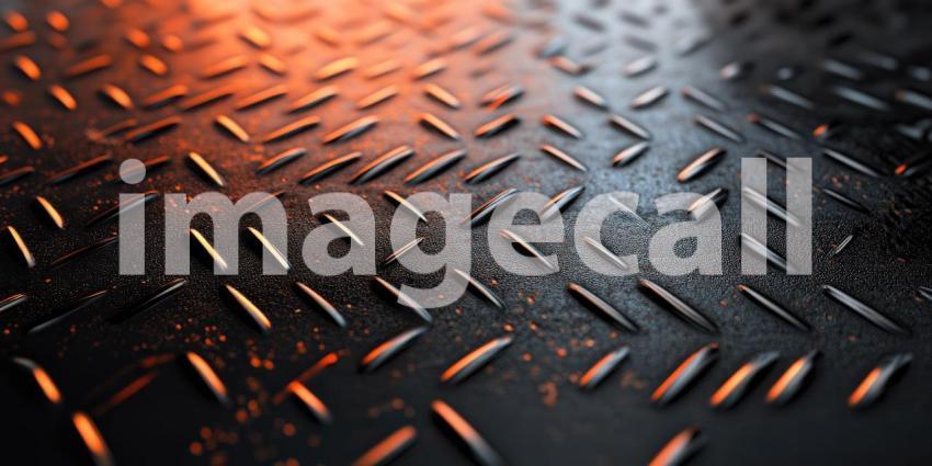 Dark Industrial Steel with Brushed Metal Textures and Soft Reflections, Sleek and Modern Background Design