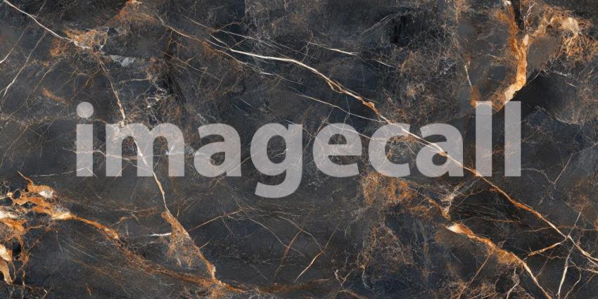 Dark Marble with Golden Veins, Elegant and Rich Background Design