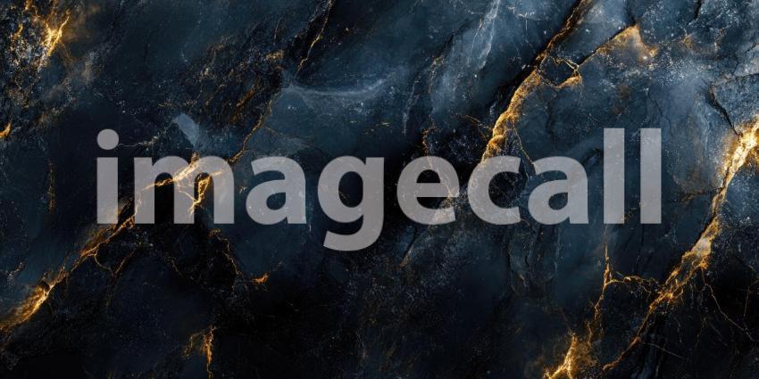 Dark Marble with Metallic Veins, Sophisticated and Luxurious Background Design