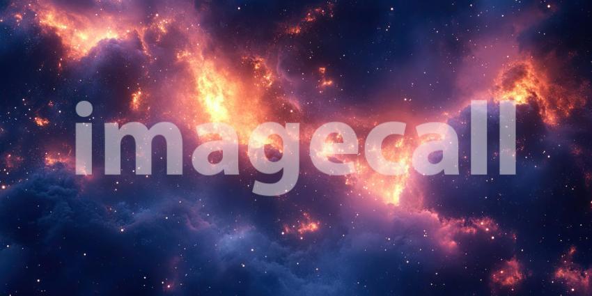 Dark Moody Clouds with Cinematic Lighting, Dramatic Sky Background Design