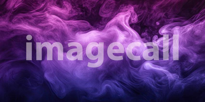 Dark Purple Gradient with a Soft Mist Effect, Dreamy and Atmospheric Background Design