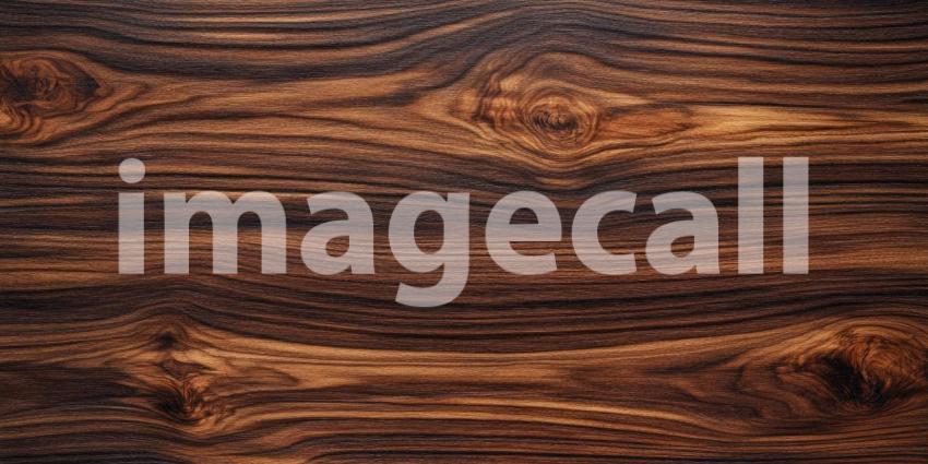 Dark Polished Wooden Texture with High Gloss Reflection, Elegant and Luxurious Background Design