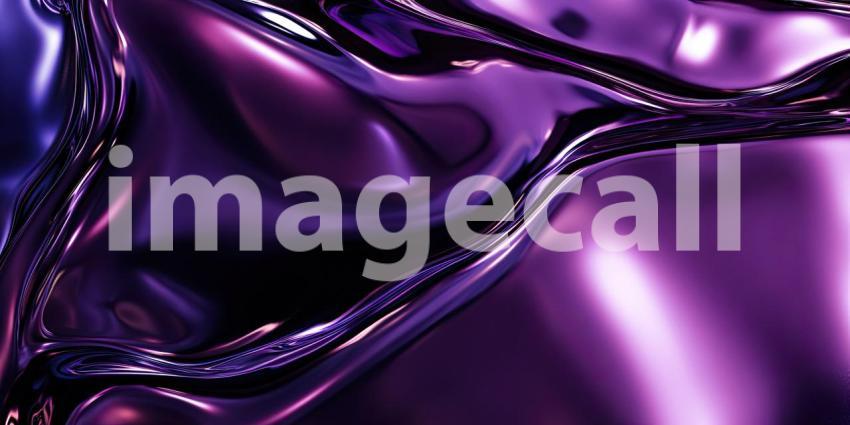 Dark Purple with Glossy Metallic Reflections, Luxurious and Elegant Background Design
