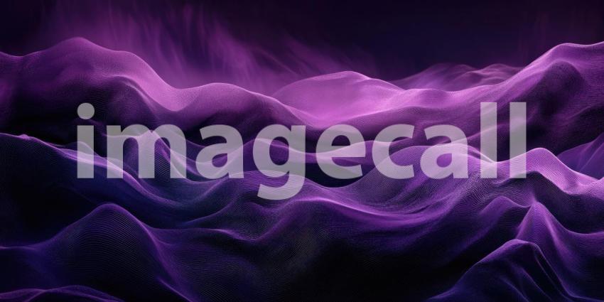 Dark Purple Gradient with a Soft Mist Effect, Dreamy and Atmospheric Background Design