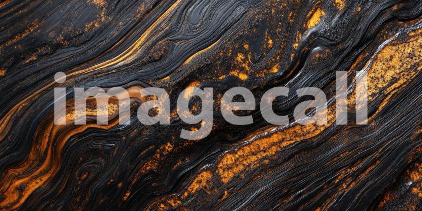 Dark Polished Wooden Texture with High Gloss Reflection, Elegant and Luxurious Background Design