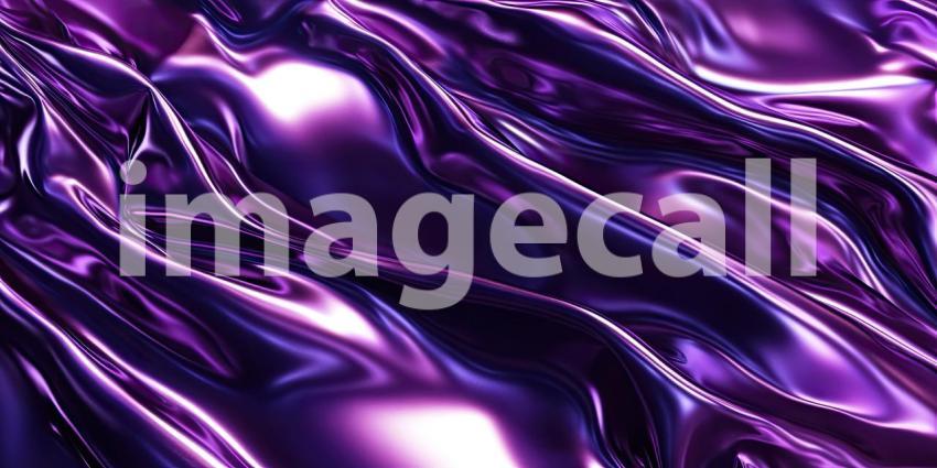 Dark Purple with Glossy Metallic Reflections, Luxurious and Elegant Background Design