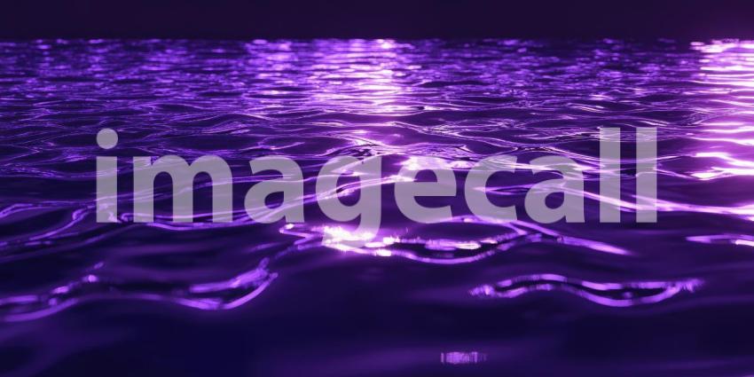Deep Purple with a Glowing Ripple Effect, Radiant Texture, Mystical Glow, Vibrant Abstract Background
