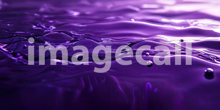 Deep Purple with a Glowing Ripple Effect, Radiant Texture, Mystical Glow, Vibrant Abstract Background