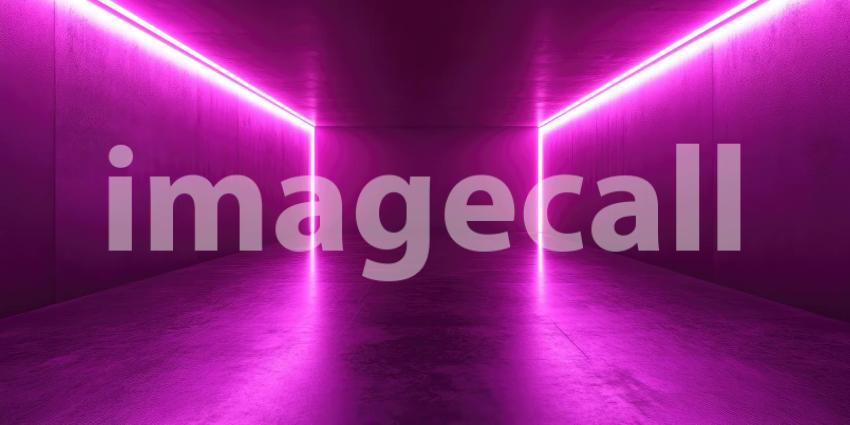 Deep Purple with Glowing Neon Accents, Vibrant Glow, Futuristic Design, Neon Lights, Bold Abstract Background