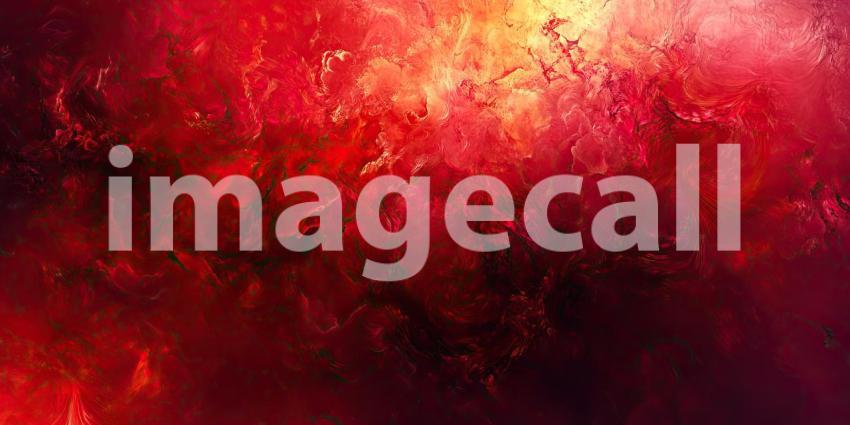 Deep Red with a Silky Glow Effect, Smooth Texture, Luminous Shine, Elegant Abstract Background