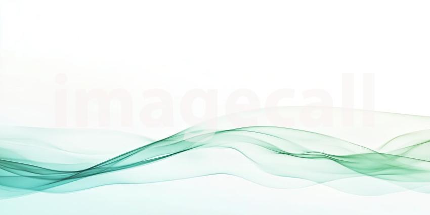 Serene Pastel Green Fading into Soft White, A Gentle Gradient Background