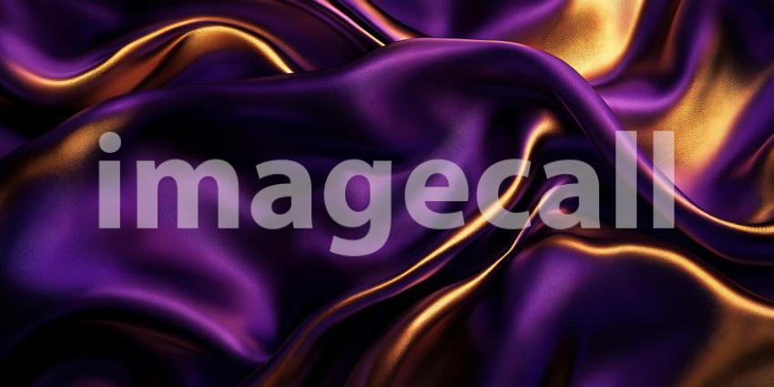 Luxurious Purple Silk Waves: A Dance of Light Shadow, and Fluid Elegance