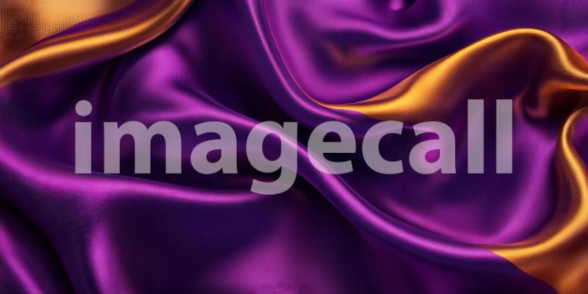 Luxurious Purple Silk Waves: A Dance of Light Shadow, and Fluid Elegance