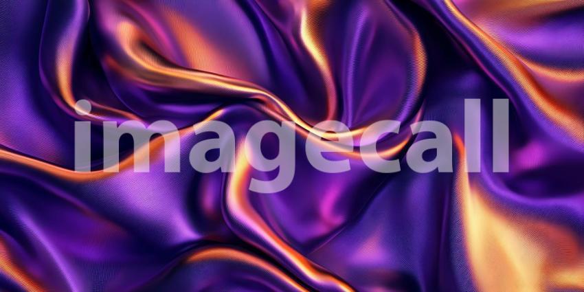 Luxurious Purple Silk Waves: A Dance of Light Shadow, and Fluid Elegance
