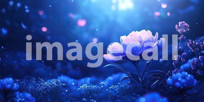 Deep Royal Blue with Elegant Glow, Radiant Texture, Luxurious Hue, Smooth Blue Background