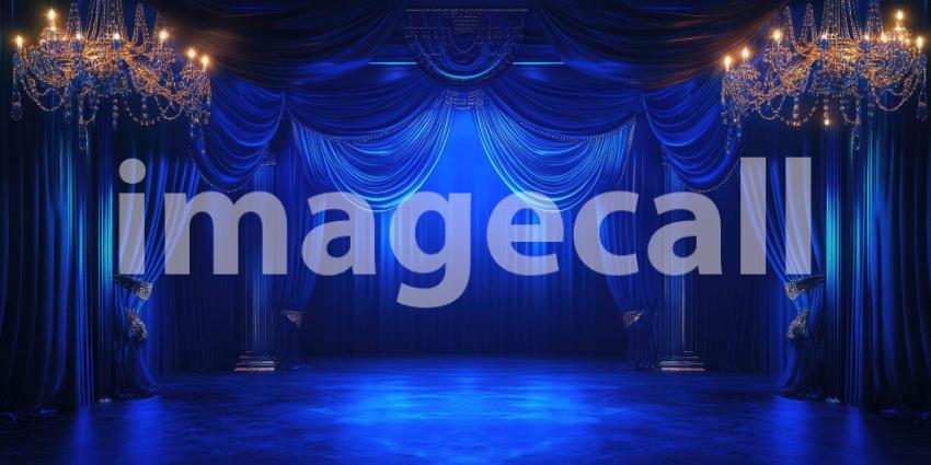 Deep Royal Blue with Elegant Glow, Radiant Texture, Luxurious Hue, Smooth Blue Background