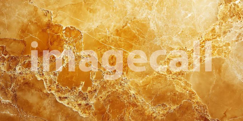 Molten Gold Rivers Flow Through a Dark Abstract Sea Creating a Visually Stunning Contrast