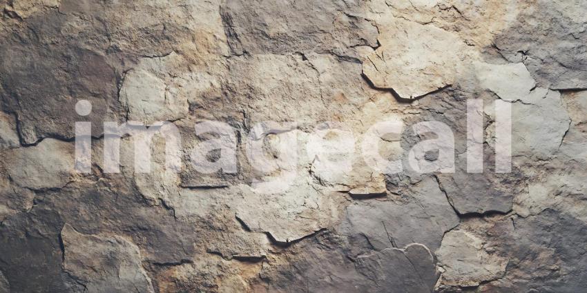 Rough Grey Stones Form a Natural Mosaic Where Time's Slow Hand Carves Patterns of Ancient Beauty