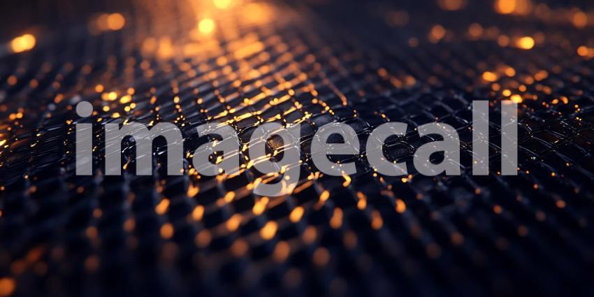 Shimmering Waves of Gold Flow in a Dance of Light and Fluid Grace