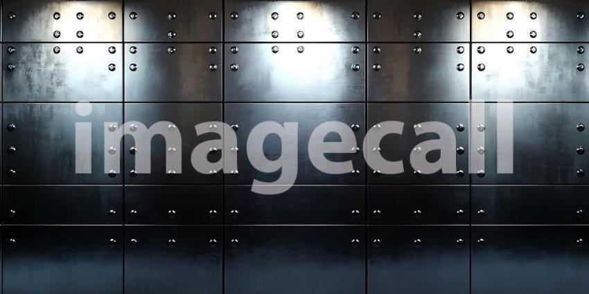 A Fortress of Steel and Shadow Where Secrets Are Sealed Behind Riveted Walls