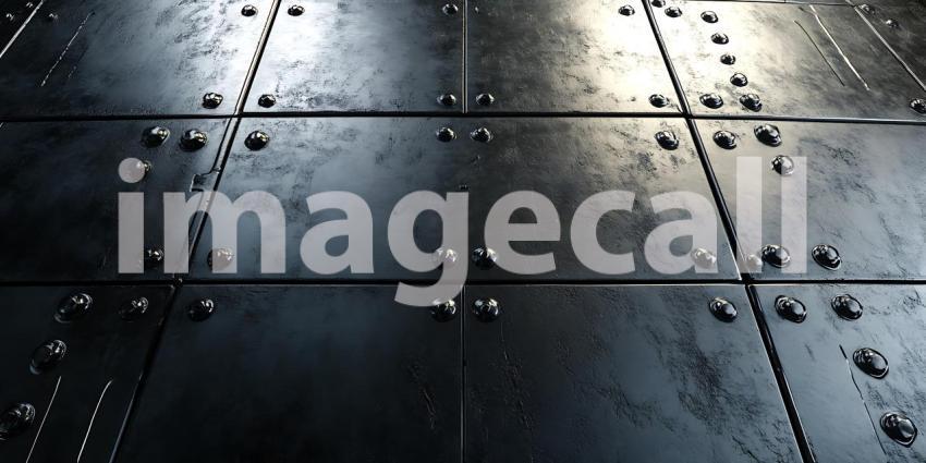 A Fortress of Steel and Shadow Where Secrets Are Sealed Behind Riveted Walls