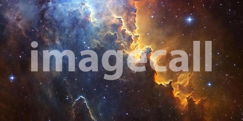 Cosmic Nebula Stunning Celestial Landscape for Backgrounds