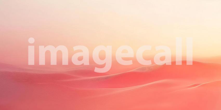 Gentle Pink Sands Form a Dreamlike Landscape Under a Soft and Ethereal Light