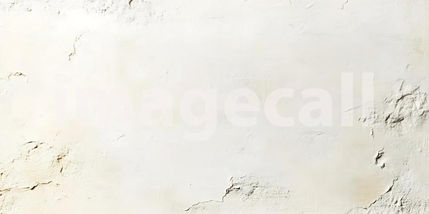 Aged White Surface with Cracks and Peeling Layers Tells a Story of Time and Texture