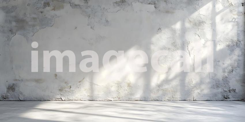 Aged White Surface with Cracks and Peeling Layers Tells a Story of Time and Texture