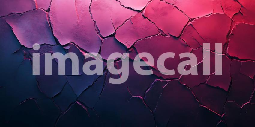 Cracks in a Monochrome Surface Reveal a Hidden World of Texture and Shadow