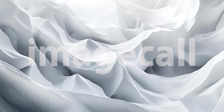 Swirls of Black Ink Dance Across a White Canvas Creating an Elegant Abstract Design