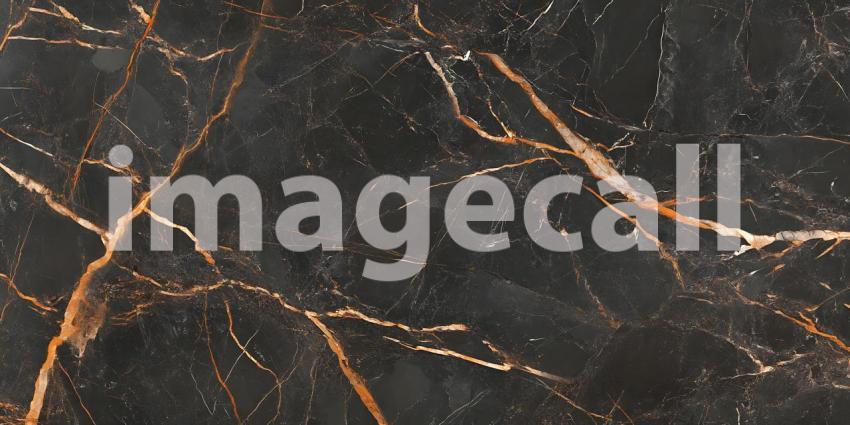 Swirls of Deep Black Liquid Adorned with Glimmering Gold Veins Create an Abstract Tapestry of Elegance