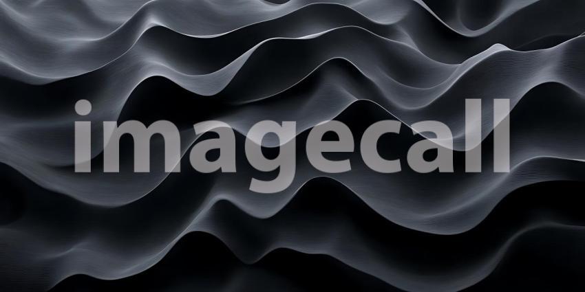 Subtle Waves of Shadow and Light Undulate Across a Textured Surface Creating a Monochromatic Dreamscape