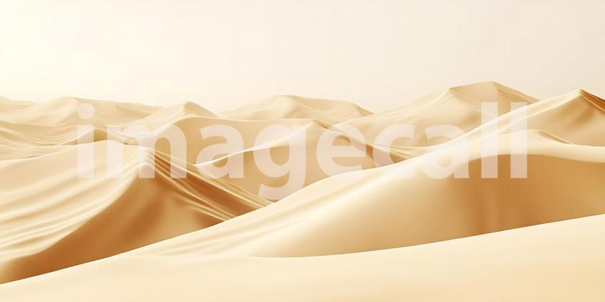 Sweeping Sands Kiss a Gentle Sky Where Nature's Sculpted Beauty Lies in Silent Harmony