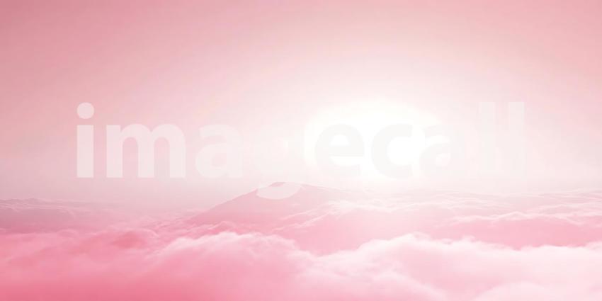 Gentle Pink Sands Form a Dreamlike Landscape Under a Soft and Ethereal Light