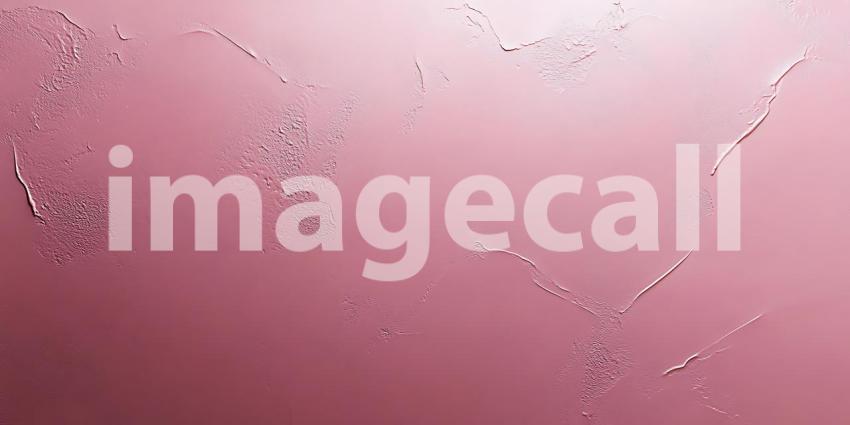 Soft Light Washes Over a Textured Pink Wall Creating a Subtle and Dreamy Atmosphere