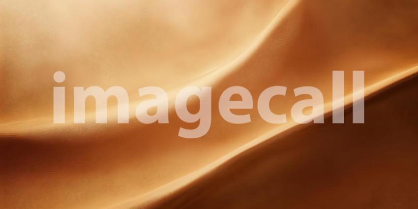 Soft Waves of Rich Brown Fabric Flow Gently Creating a Luxurious and Smooth Texture