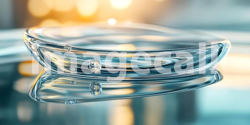 Stunning Abstract Image of Layered Water Droplets