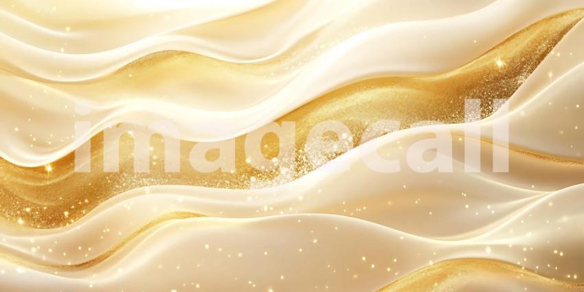 Gentle Tan and Cream Waves Form a Serene and Abstract Sand Dune Landscape