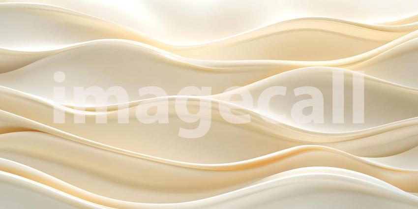 Gentle Tan and Cream Waves Form a Serene and Abstract Sand Dune Landscape