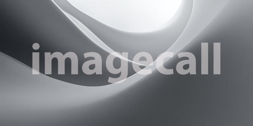 Subtle Grey Waves Undulate Gently Creating a Smooth and Minimalist Abstract Background