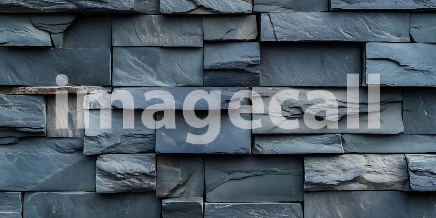 Dark Grey Stone Wall Texture: High-Resolution Background Image