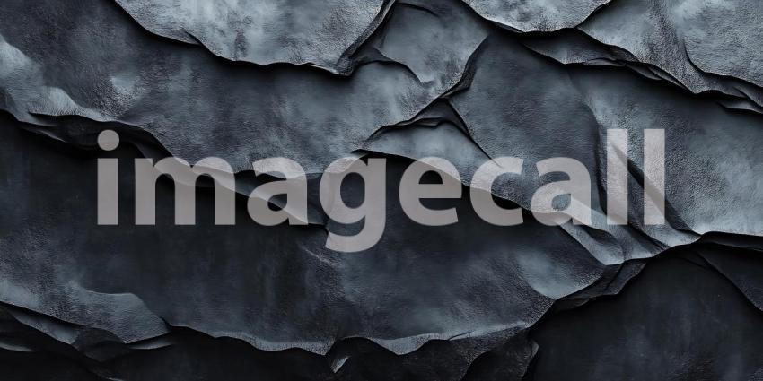 Dark Gray Stone Texture: Abstract Background
